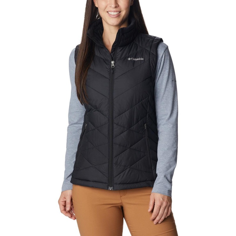 Columbia Heavenly Vest – Women XS Black