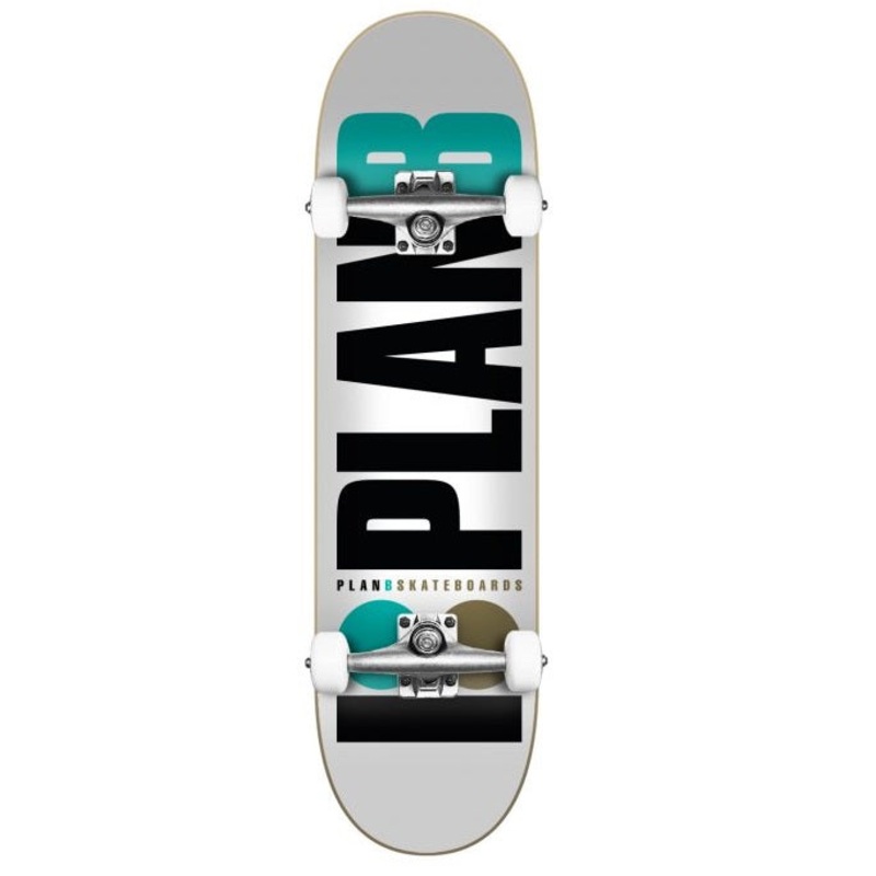 Plan B Team OG White Skateboard – 7.75″
