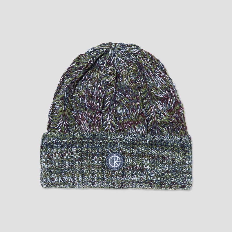 Polar Braid Beanie Green