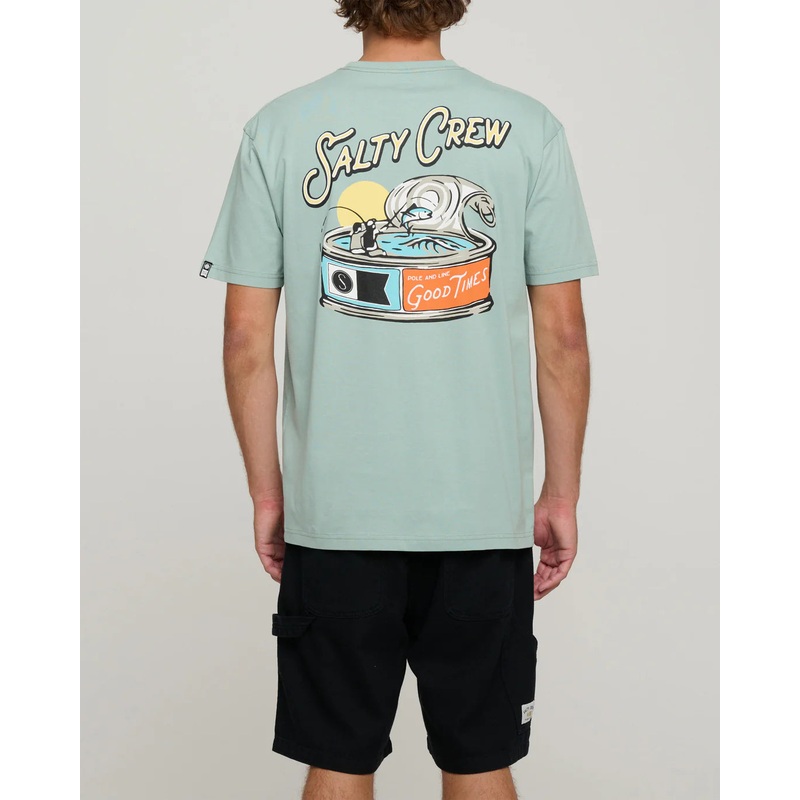 Salty Crew Tuna Can Premium Tee Mackeral S