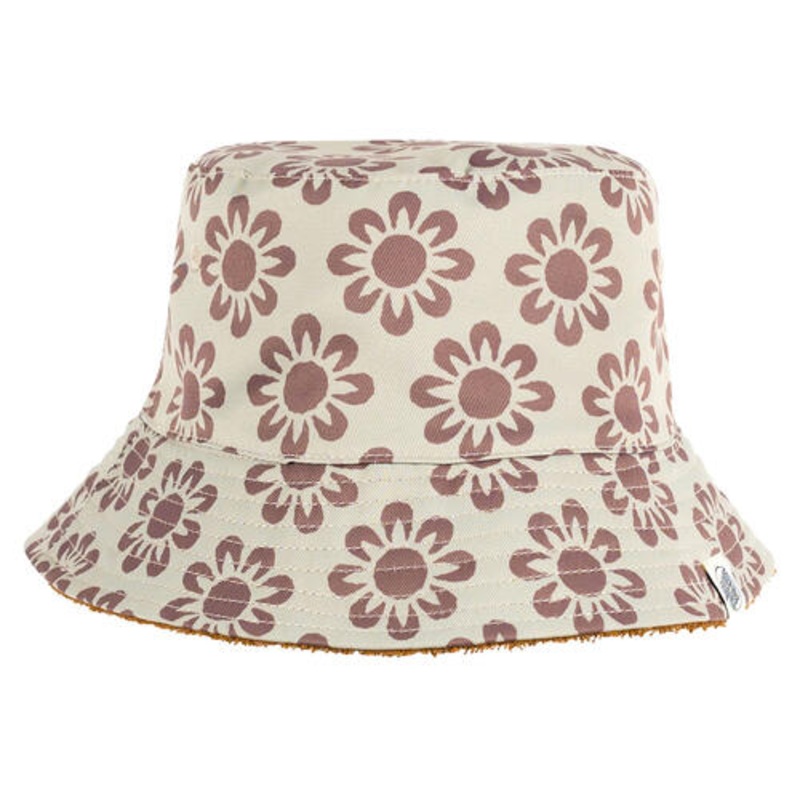 Santa Cruz Opus Bloom Repeat Bucket Hat TAUPE OSFM