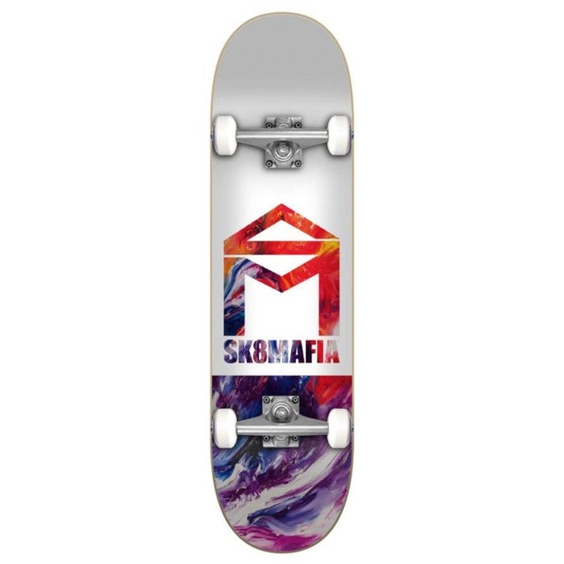 SK8 Mafia House Logo Oil Skateboard – 7.5