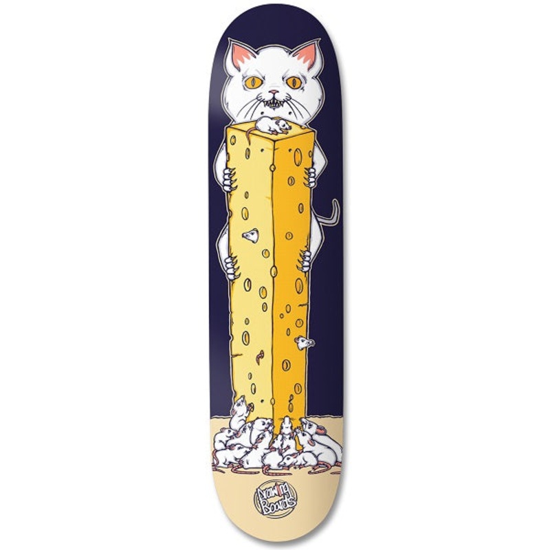 Drawing Boards Ratrace Skateboard Deck – 8.1″