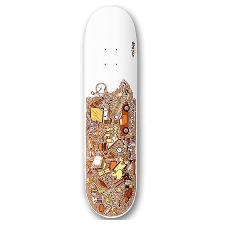 Drawing Boards The Best Things Skateboard Deck – 8.25″