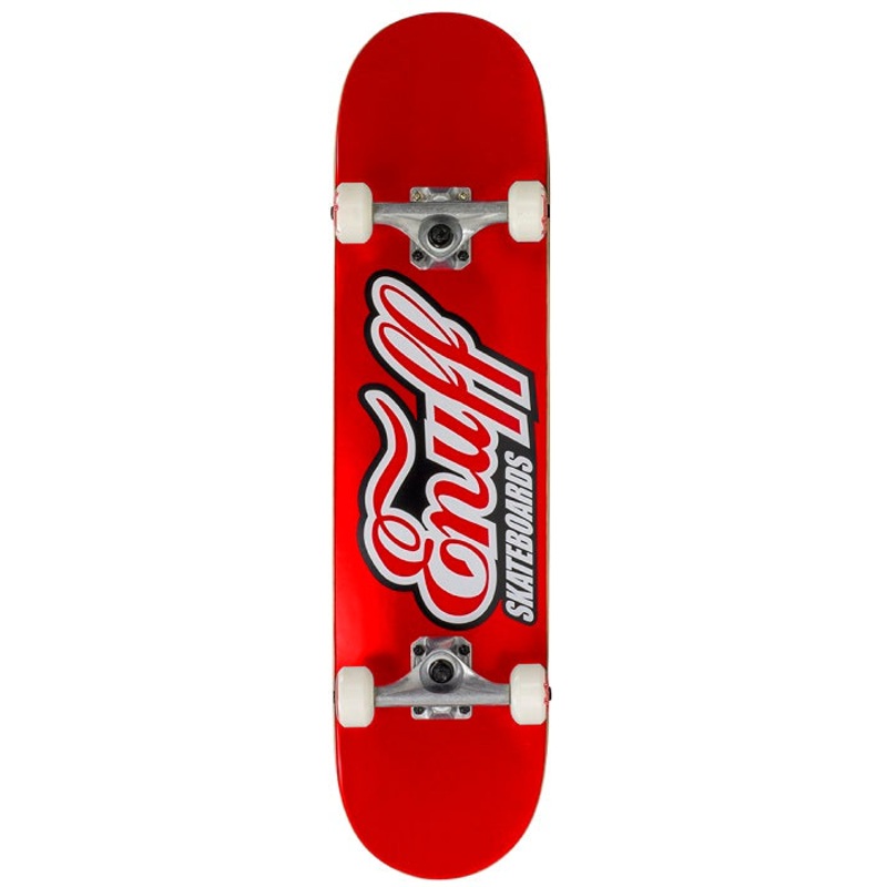 Enuff Classic Logo Red Skateboard – 7.75″