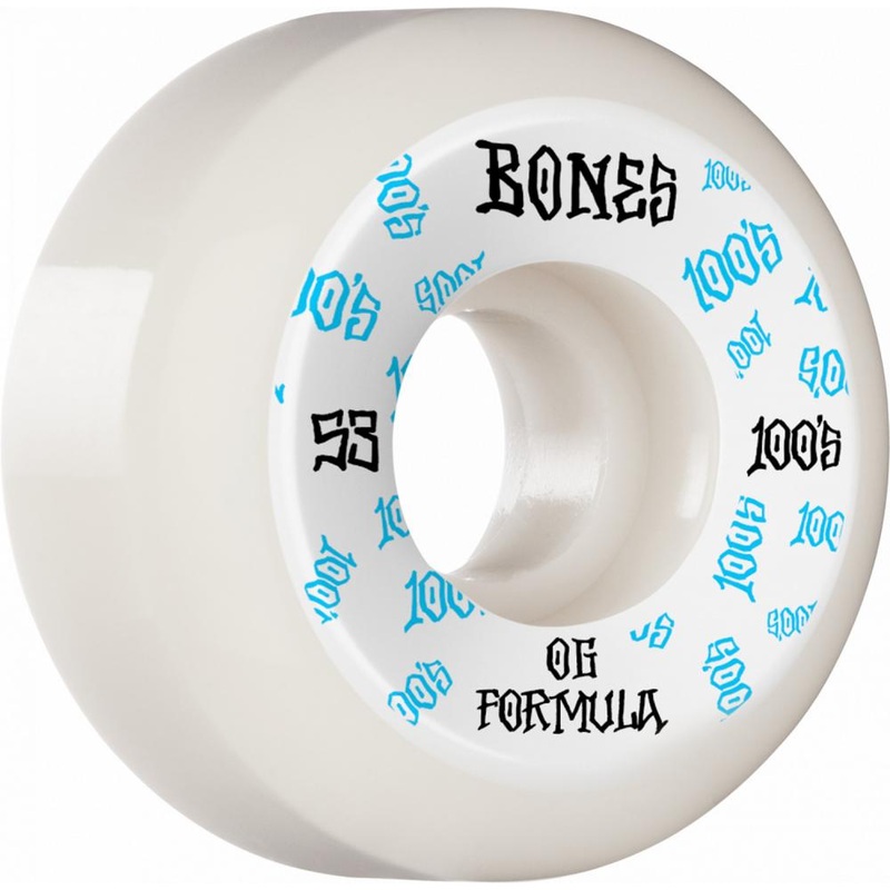 Bones 100’s #3 V5 Sidecut Skateboard Wheels – 53mm