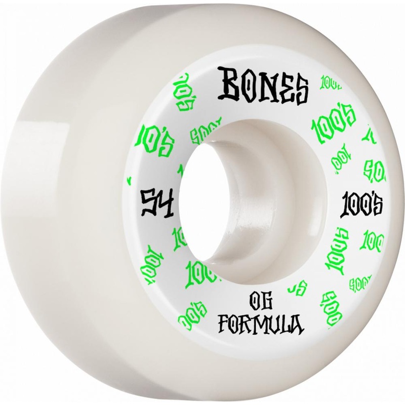 Bones 100’s #3 V5 Sidecut Skateboard Wheels – 54mm