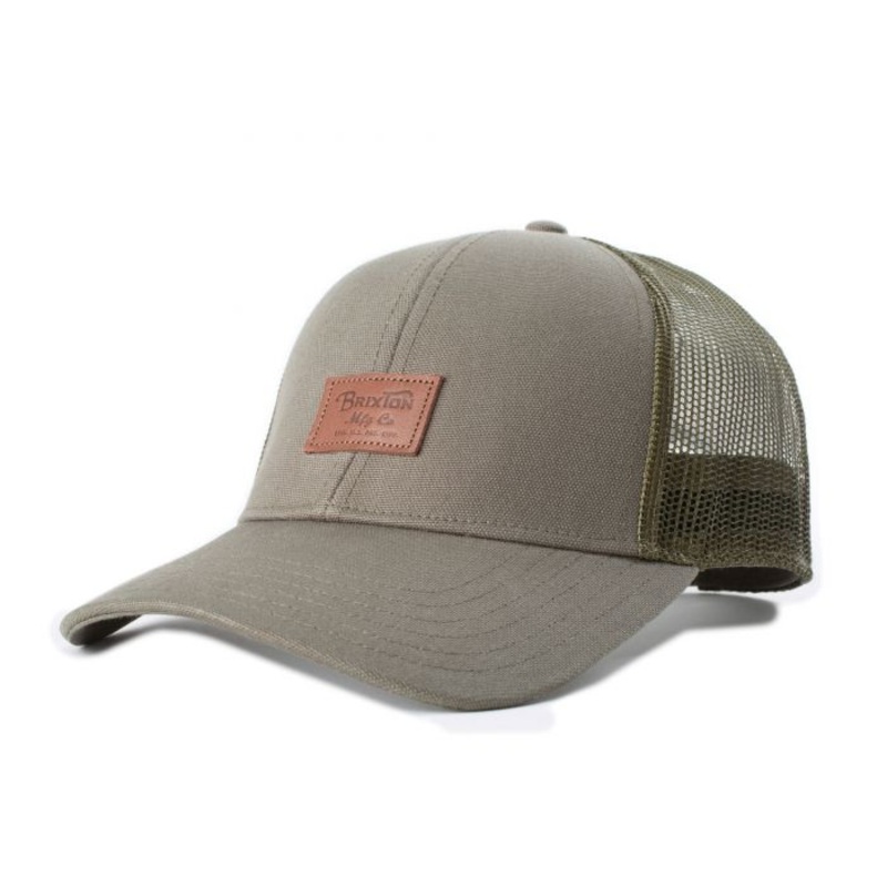 Brixton Grade LP Mesh Cap – Olive