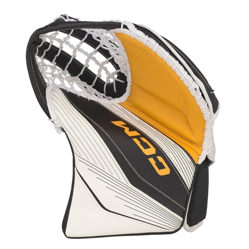 CCM E-Flex 6.5 Goalie Catcher – Junior Full Right White