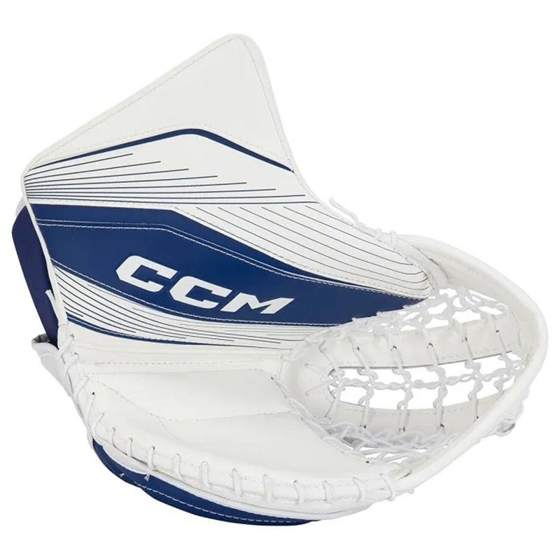 CCM E-Flex 6.9 Goalie Catcher – Senior Full Right White