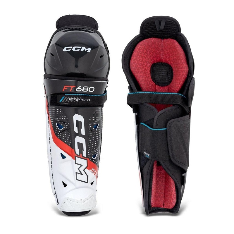CCM Jetspeed FT680 Shin Guards – Junior 11