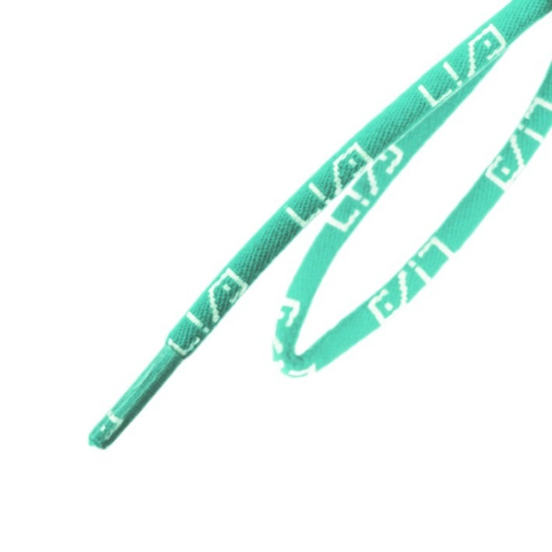 Laces teal/white