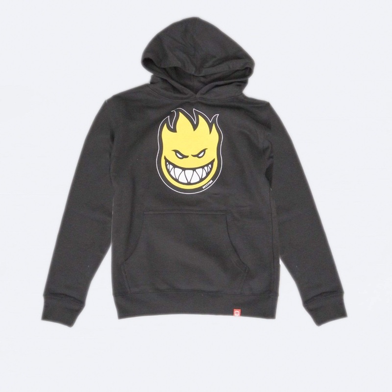 Spitfire Bighead Fill Youth Hood Black / Yellow Small