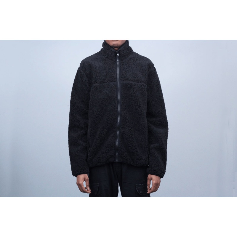 Stussy Sherpa Mock Black Small