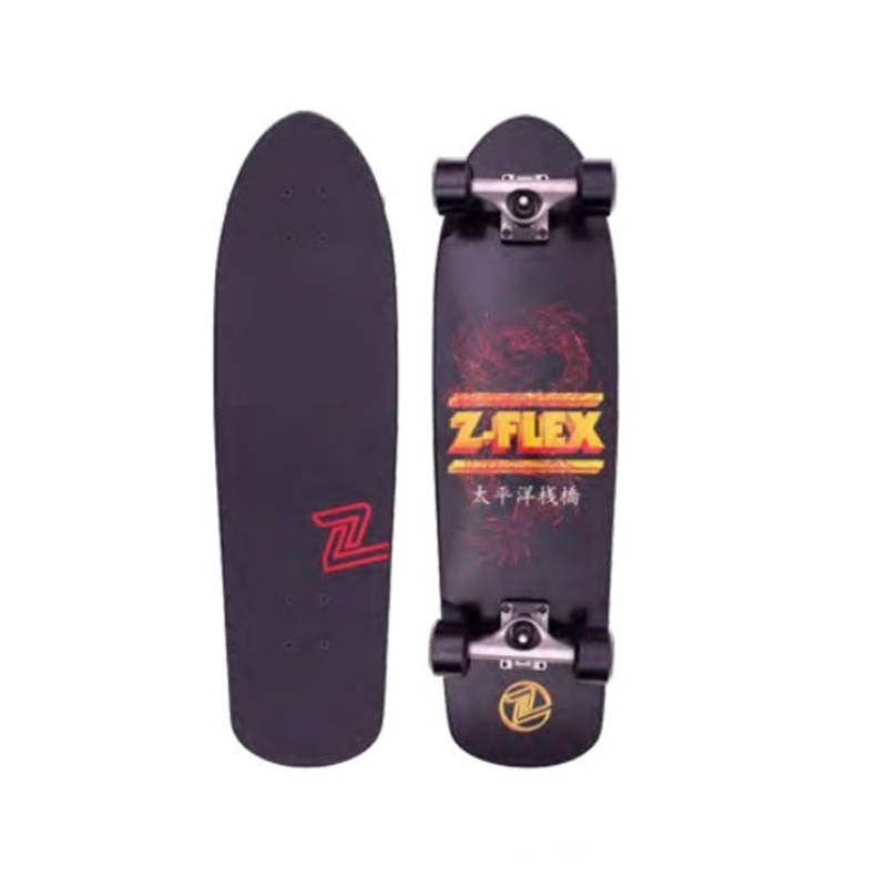 Z-Flex Dragon Shorebreak Cruiser Skateboard – 30″