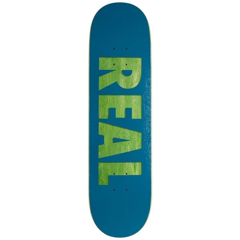 Real Bold Team Series Blue Skateboard Deck – 8.25