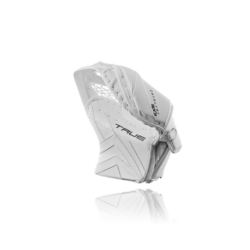 True Catalyst 9X3 Catcher – Senior Full Right White