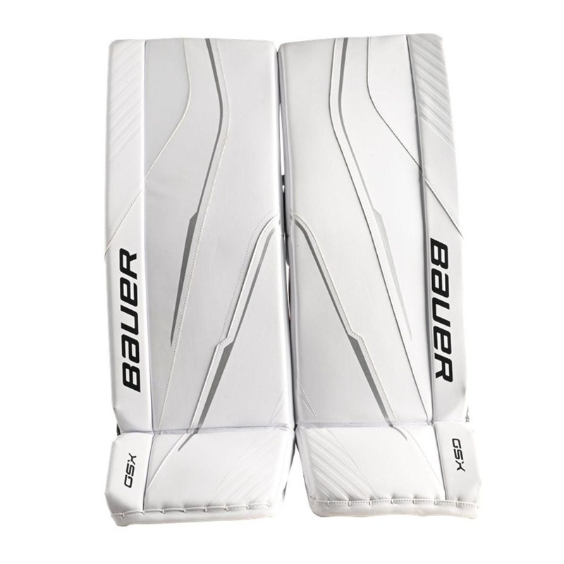 Bauer S23 GSX Goalie Pads – Junior S White