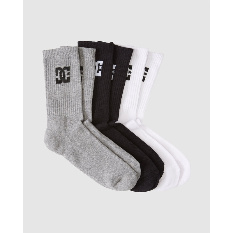 DC Crew Socks 5 Pack – Assorted OSFM