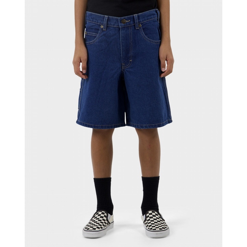 Dickies DX200Y Youth Relaxed Fit Denim Carpenter Short 6