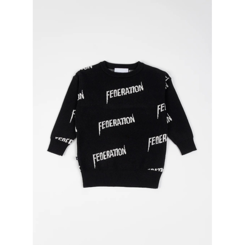 Federation Kids Repping Crew – Black 2