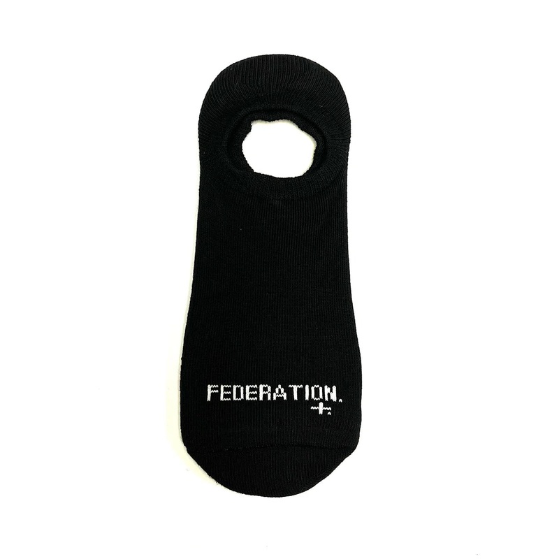 Federation Secret Socks 3 Pack – Black S/M