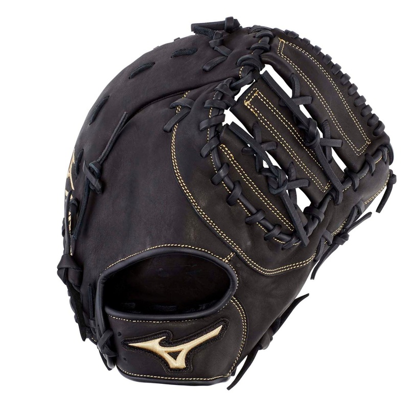 MVP Prime Baseball First Base Mitt 13″ Left-Hand-Throw 12.5 Black