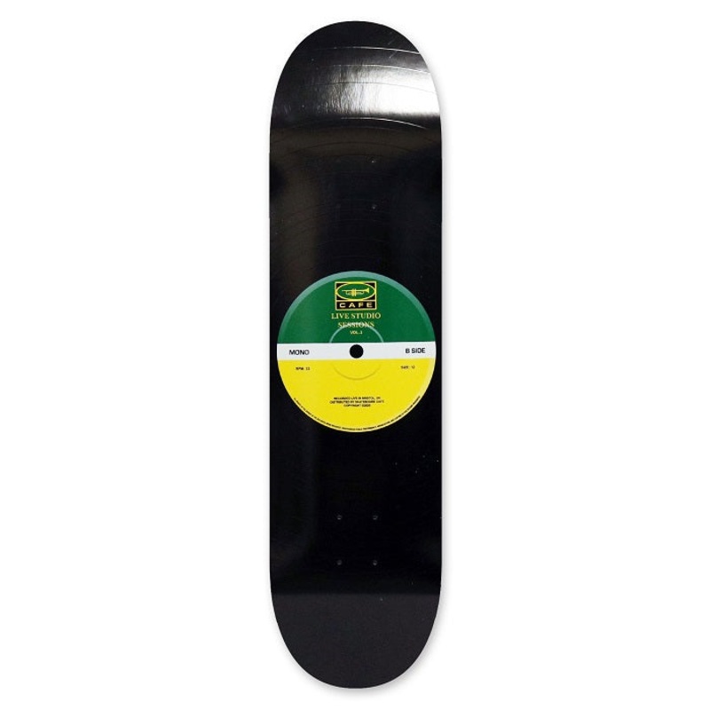Skateboard Cafe “45” Green/Yellow Deck – 8.125″