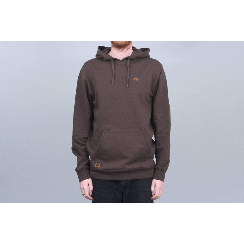 Vans X Independent Iron Cross Pullover Hood Demitasse Small