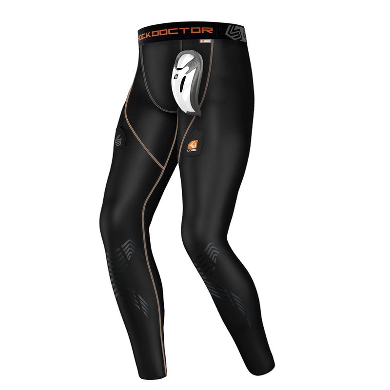 Core Hockey Pant with Bio-Flex Cup Youth L Black