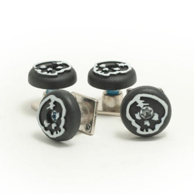 Cuff bolts Legacy M6 black 4-pack