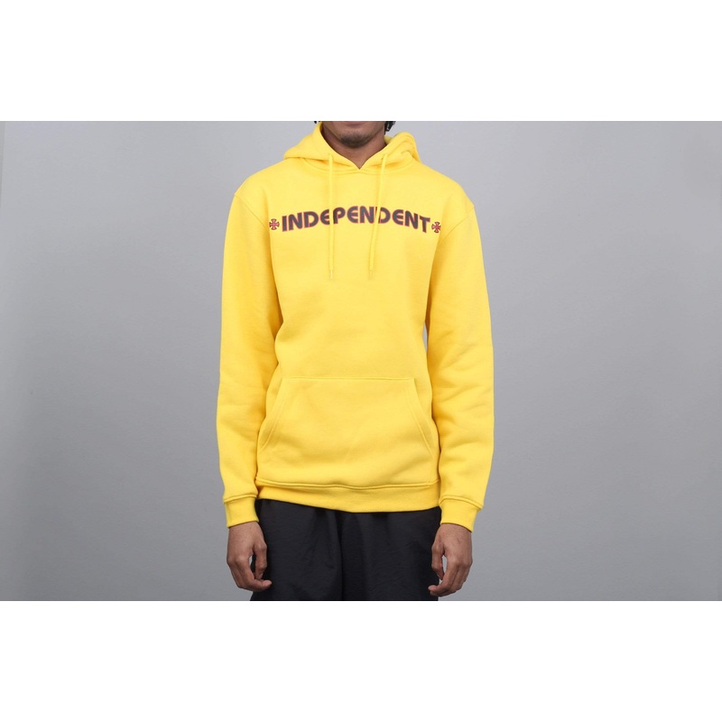 Independent Bar Cross Hood Yellow Small