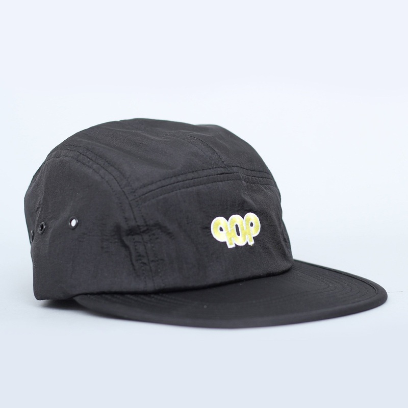 Pop Trading Pub 5 Panel Cap Black