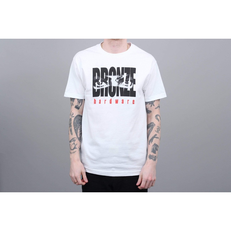 Bronze Eyes T-Shirt White Small