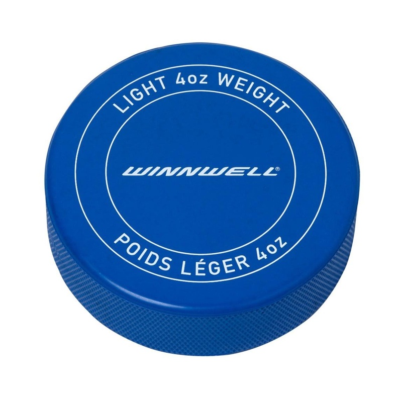 Ice Hockey Puck – Blue Printed