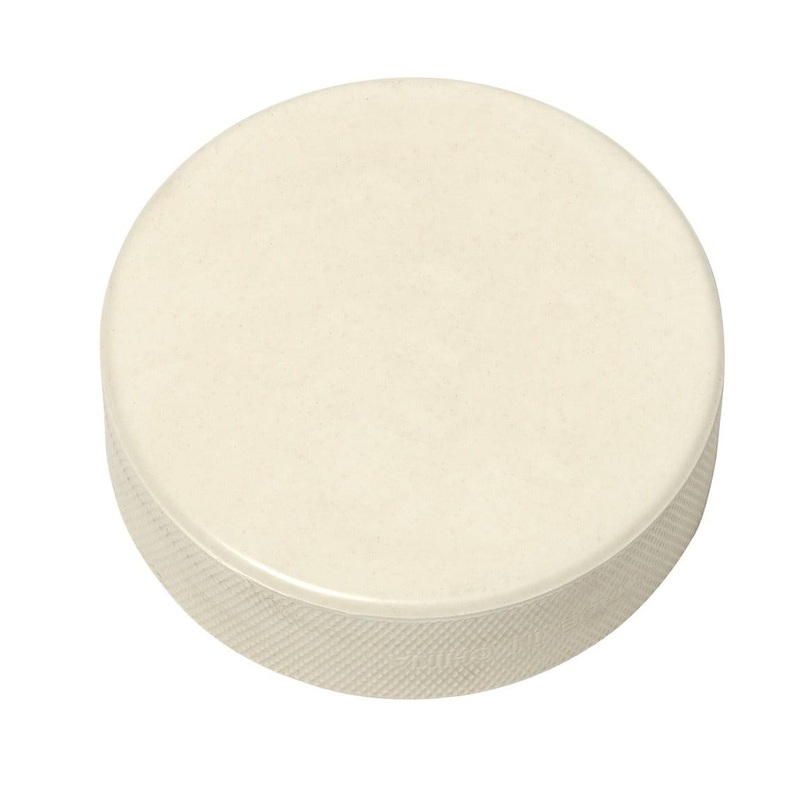 Ice Hockey Puck – White Plain