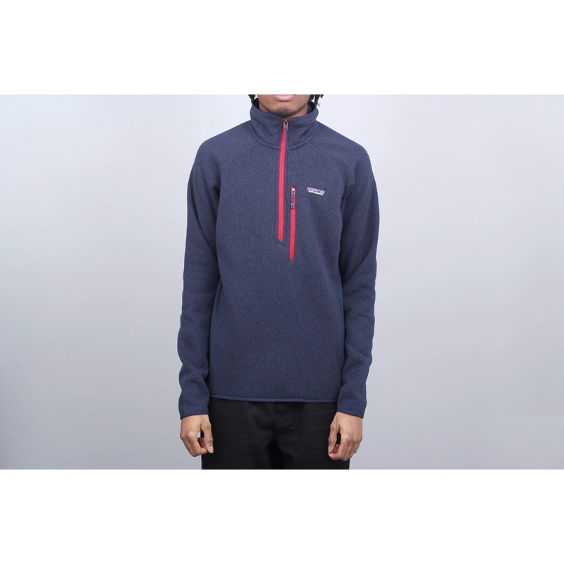 Patagonia Performance Better Sweater 1/4 Zip Navy Blue Small
