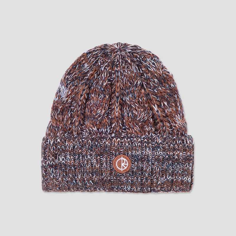 Polar Braid Beanie Rust