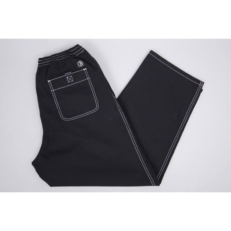Polar Contrast Karate Pants Black / White Small