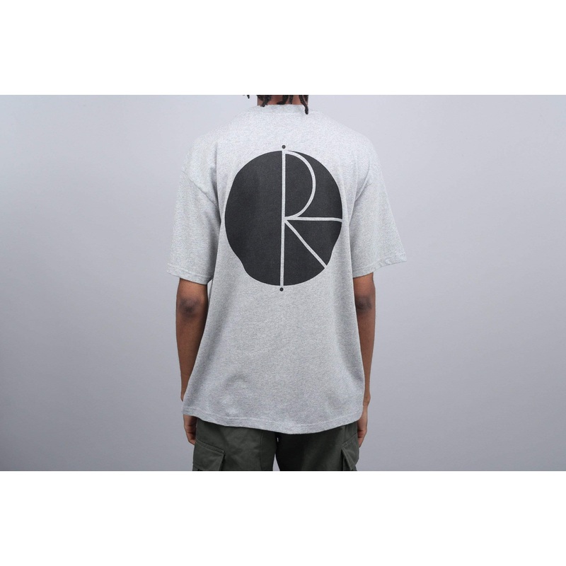 Polar Fill Logo T-Shirt Heather Grey / Black Small