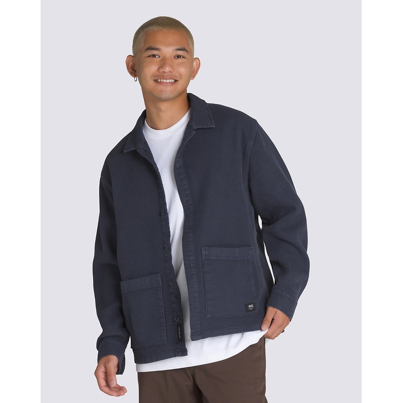 Vans Maywood Dobby Shacket – Parisian Night NVY XS