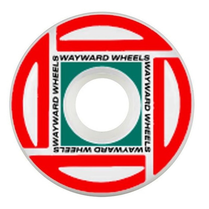 Wayward Waypoint Red Wheels – 51mm 83b