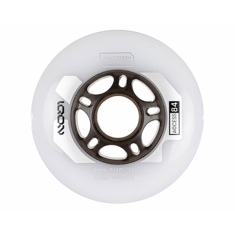 Acces II Natural 84mm/85A White 4-pack