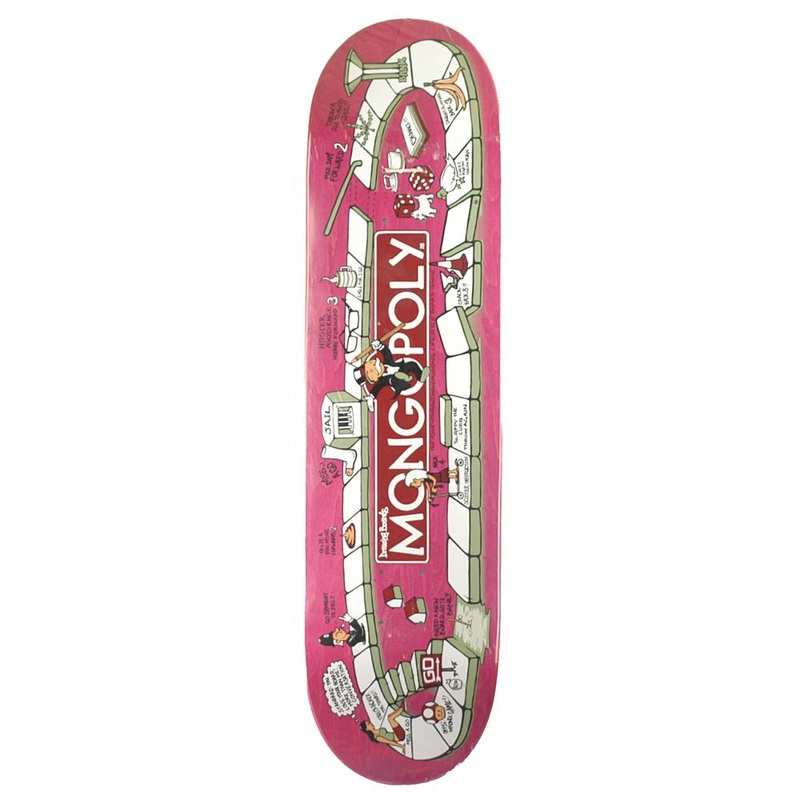 Drawing Boards Mongo Skateboard Deck – 8.0″