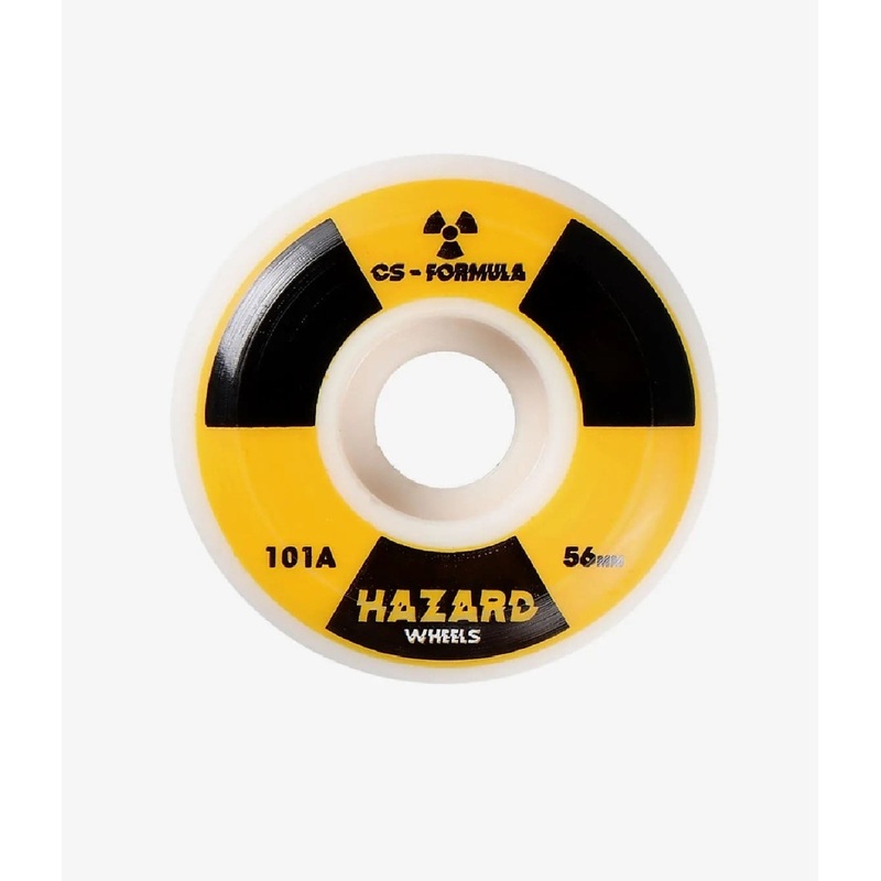 Hazard Radio Active CS: Conical White Wheels 56mm 56mm