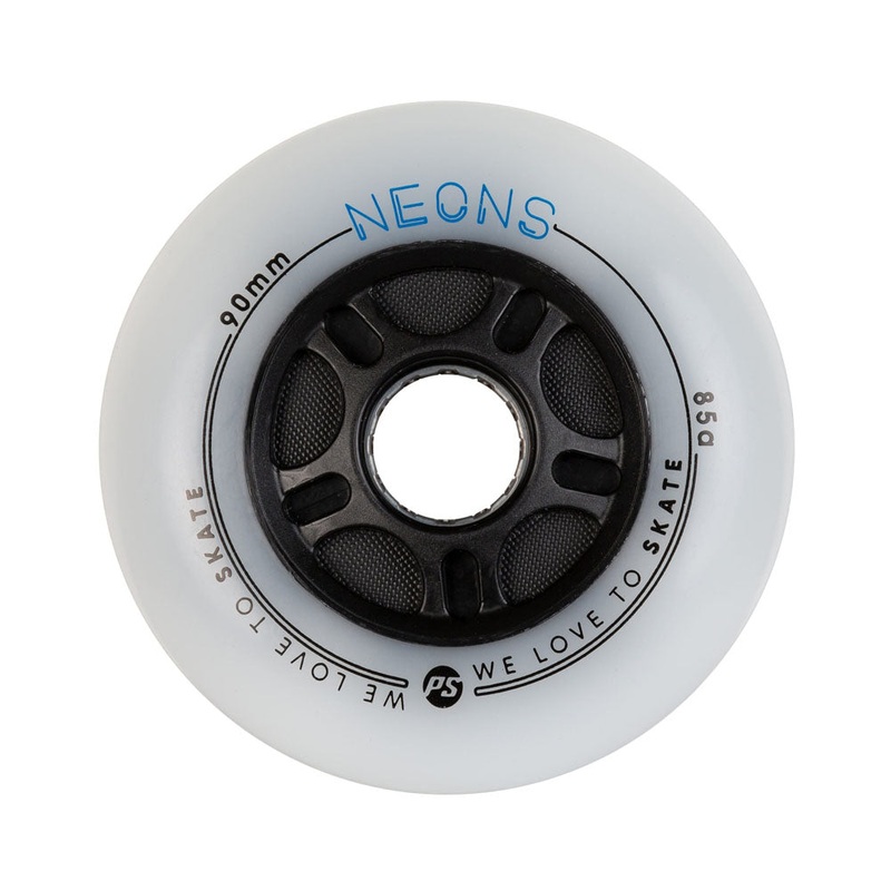 Neons 90mm/85A blue 4-pack