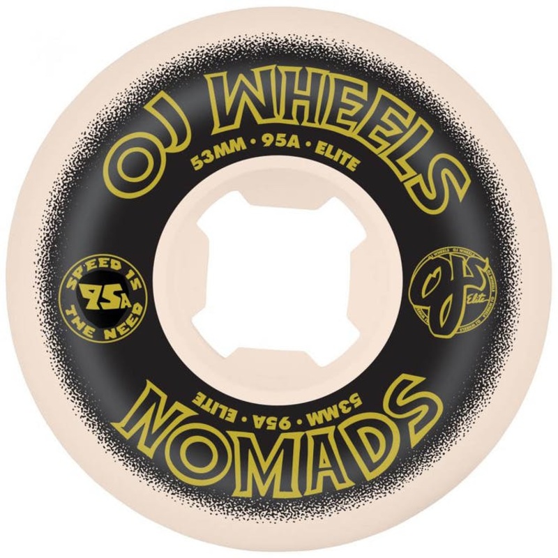 OJ Elite Nomads Skateboard Wheels – 53mm 95a