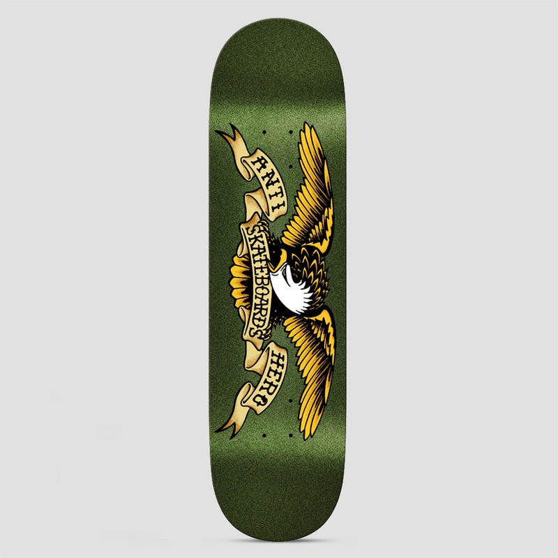 Anti Hero 8.38 Team Classic Eagle Skateboard Deck Easy Rider Army