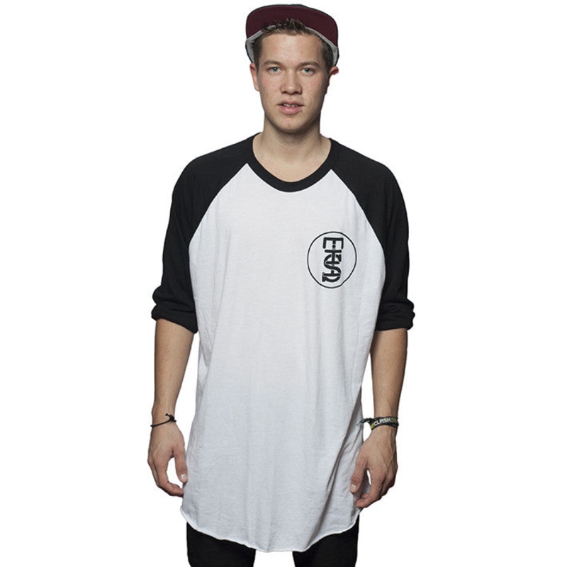 Baseball Shirt White/Black M
