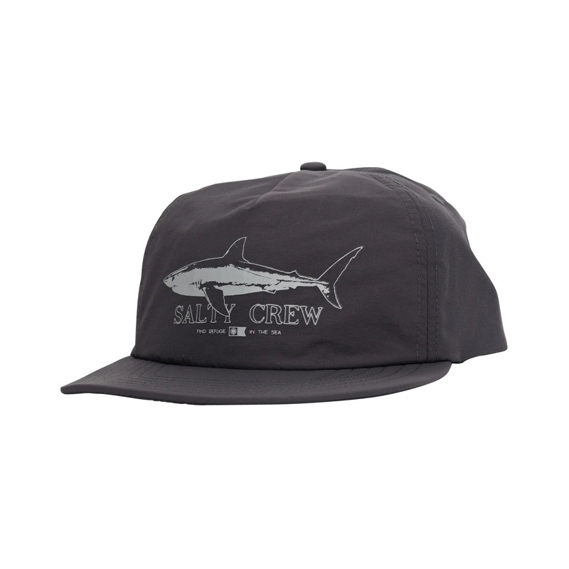 Salty Crew Brother Bruce 5 Panel Cap Coal OSFM